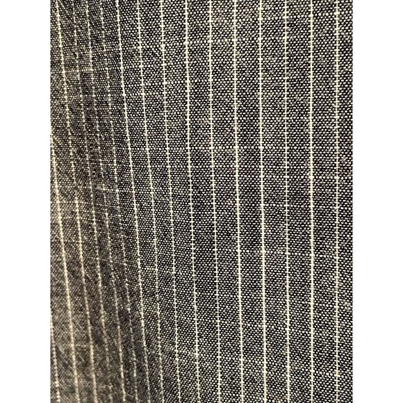 Nautica Jeans Co. Blue Pinstripe Button Front Short Sleeve Shirt size XL - Picture 3 of 8